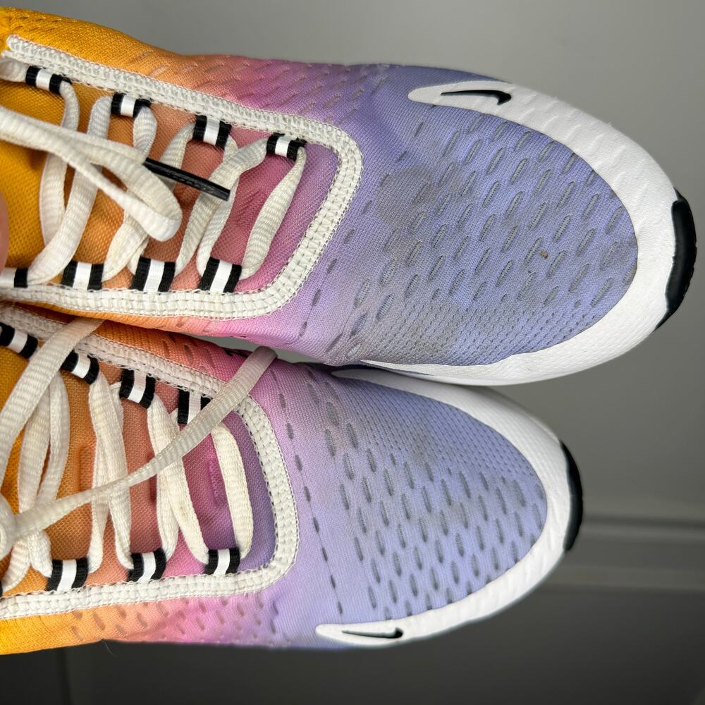 Nike Air Max 270 in University Gold Sneaker Womens 8 - Picture 7 of 12
